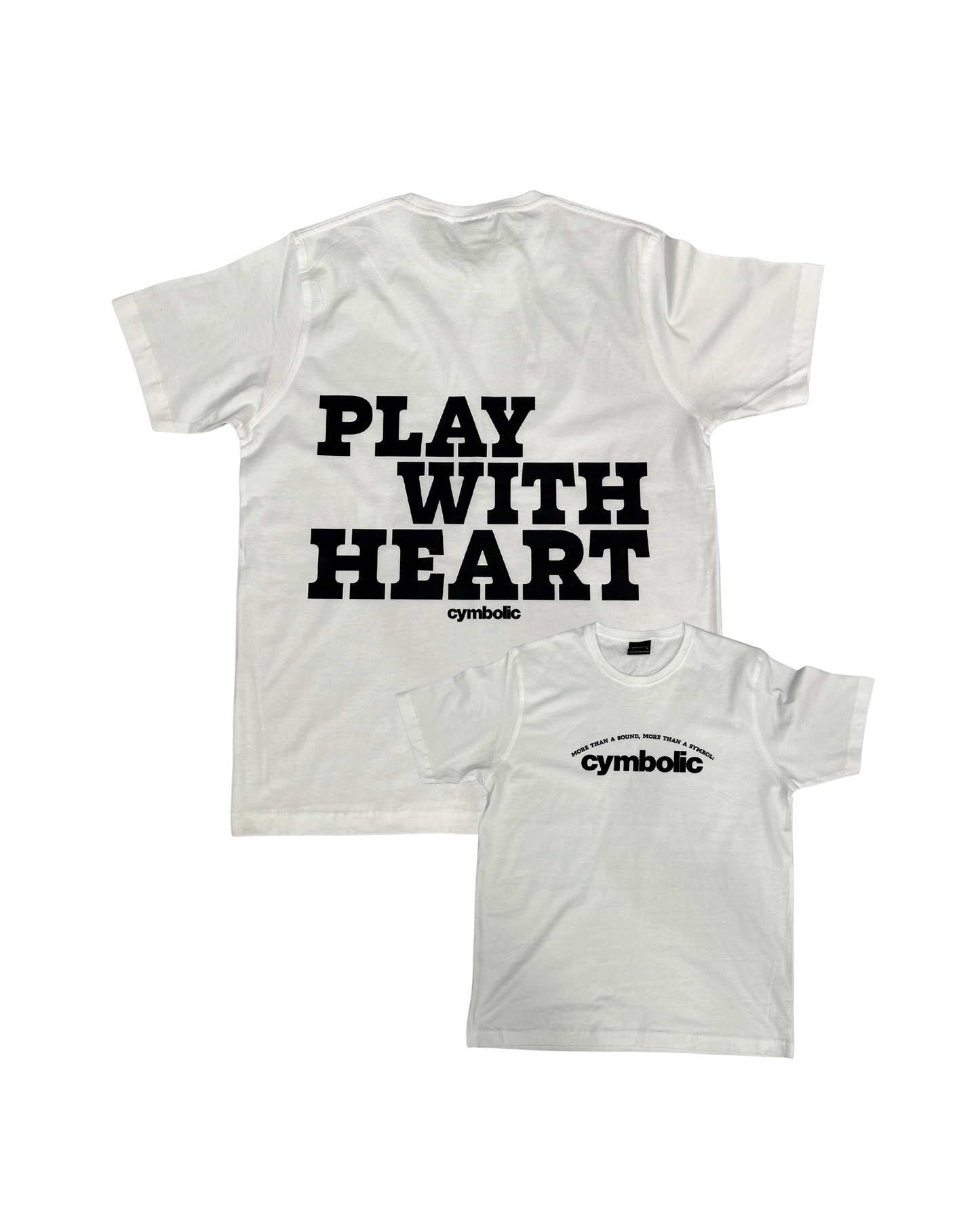 Cymbolic - Play with Heart T-shirt