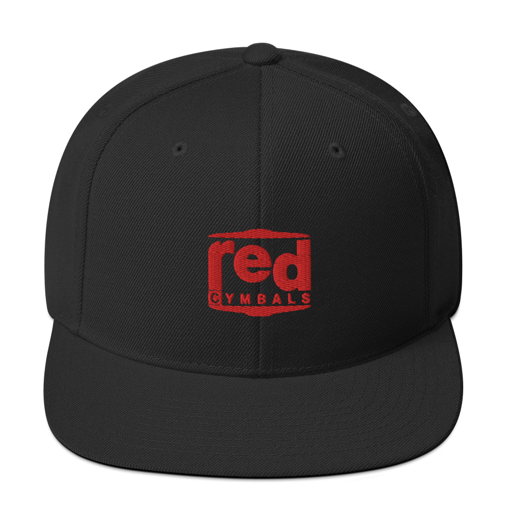 Red Cymbals Cap Hats / Caps - Red For Your Head - Made in Australia Red Cymbals Hats & Beanies - Red For Your Head