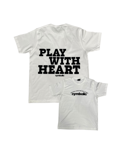 Cymbolic - Play with Heart T-shirt