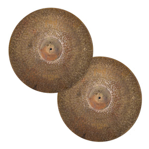 Red Cymbals Vertical Raw Hi-Hats