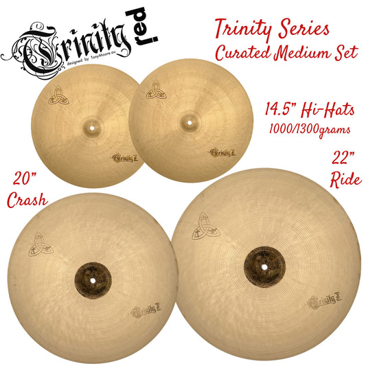 Red Cymbals Trinity Series Cymbals Trinity Series Cymbals Trinity Series Curated Set 