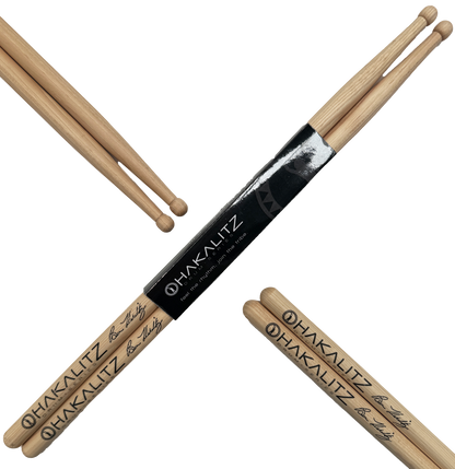 Ben Hakalitz Signature Drumsticks Ball Tip 7A, 8A, 5A and 5B